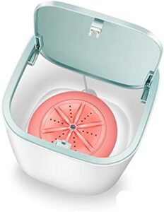 SilteD Mini Lavatrice Automatica - Mini lavatrice compatta con asciugatura per biancheria intima  
