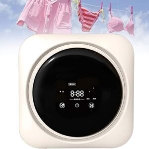 DPQYJPP Mini Lavatrice Asciugatrice 170W 3,5L, compatta e portatile per appartamenti e campeggio