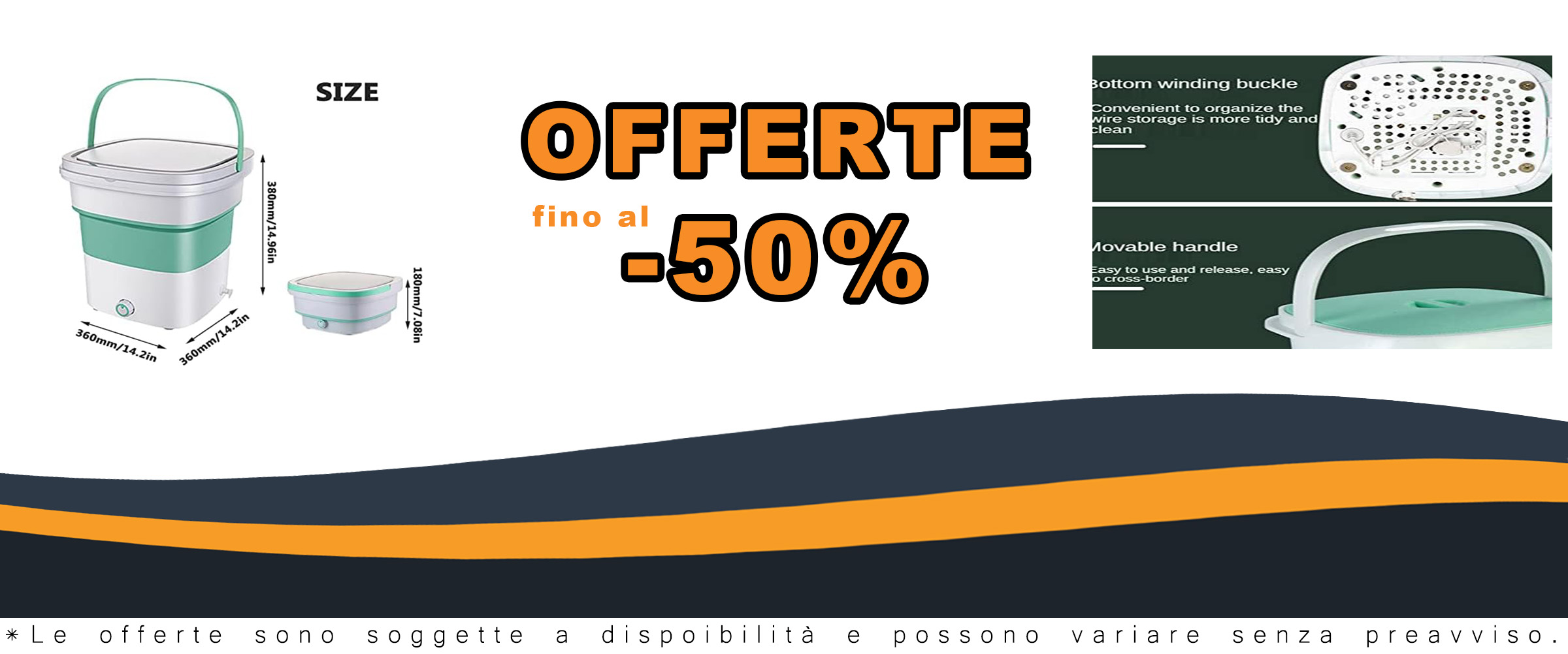 PanHuiWen Lavatrice Piccola Portatile Pieghevole 1.8kg, ideale per dormitori, camper e case universitarie