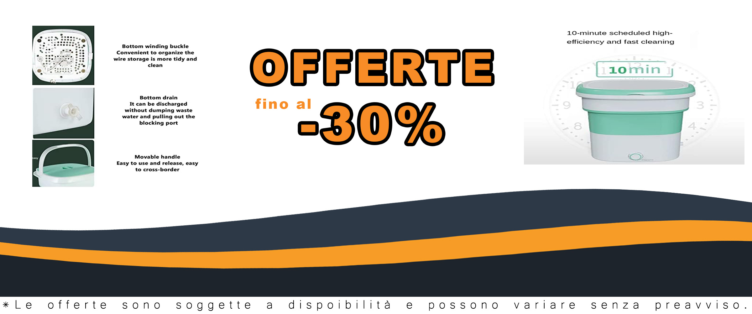 PanHuiWen Lavatrice Piccola per Calzini Pieghevole 1.8kg - Lavatrice Manuale da Campeggio