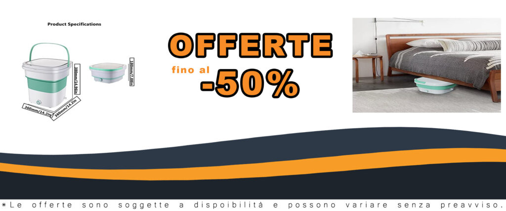 PanHuiWen Mini Lavatrice Portatile, ideale per campeggio, viaggi e piccoli spazi