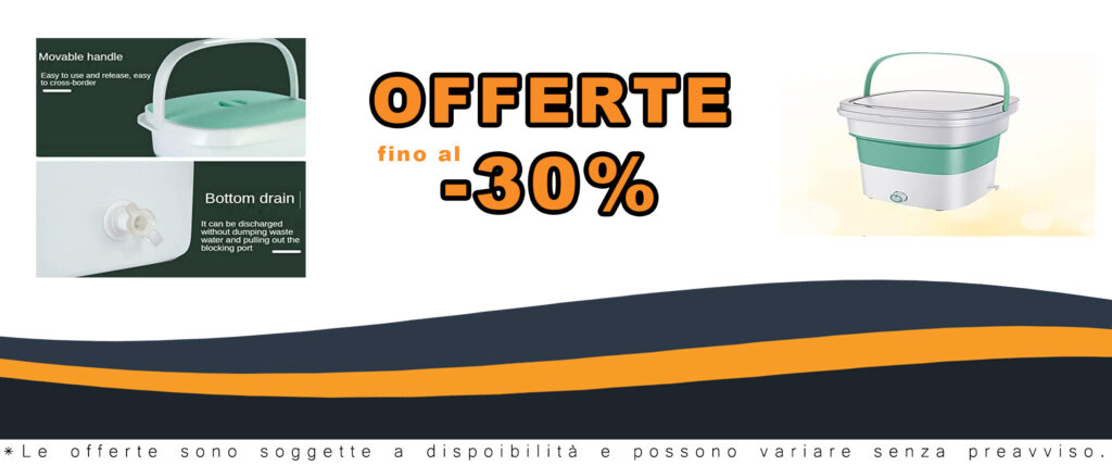 PanHuiWen Mini Lavatrice Pieghevole 1.8kg, perfetta per viaggi, campeggio, e piccole abitazioni
