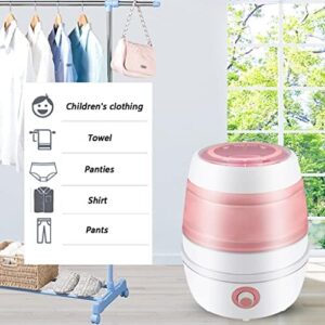 YHRJ Mini Lavatrice Pieghevole, compatta e pratica, perfetta per il bucato domestico