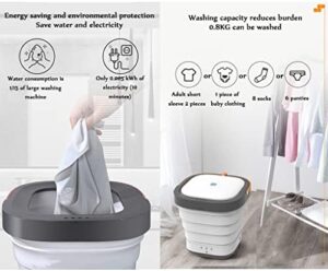Zyifan Mini Lavatrice Portatile con disinfezione a raggi ultravioletti