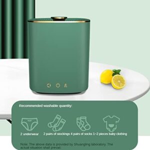 Samnuerly Lavatrice Compatta, mini lavatrice portatile con luce blu per campeggio, appartamenti e viaggi d'affari
