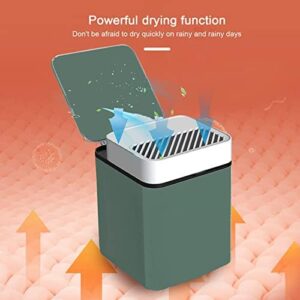 PanHuiWen Lavatrice Portatile 4.5L Antibatterico a Luce Blu per Campeggio e Dormitori