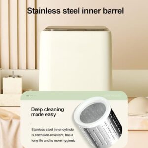 Mini lavatrice compatta per biancheria intima con riscaldamento a temperatura costante di 70℃