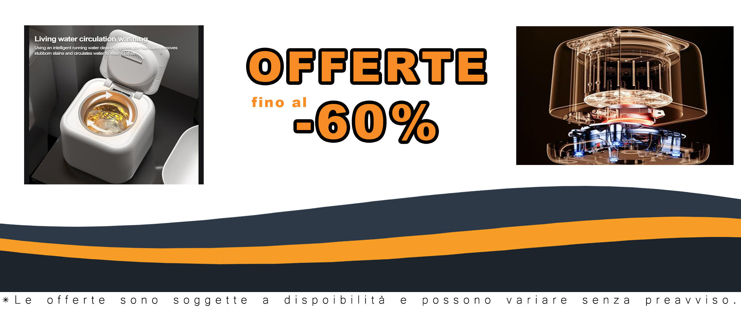 Lavatrice Automatica 3 in 1 per biancheria intima, mini lavatrice portatile da 160 W e 7 Litri