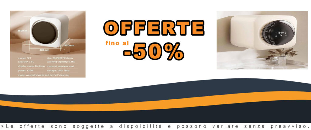 YANDDEA Mini Lavatrice 3 in Uno Portatile a Parete/Desktop con riscaldamento a caldo e asciugatrice per biancheria intima e calzini