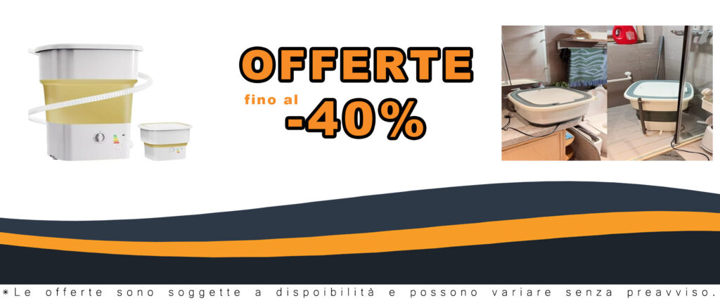 FSADYANG Lavatrice Portatile da Campeggio