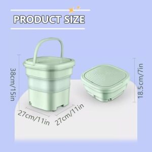 FSADYANG Lavatrice Portatile Green
