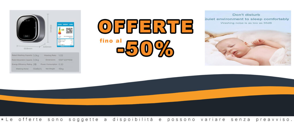 BLOSSS Lavatrice e Asciugatrice Centrifuga Automatica a Parete, Mini Lavatrice per Biancheria Intima da 3 kg