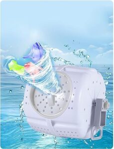 KEULEN Mini Lavatrice, compatta e portatile, perfetta per campeggi, viaggi e spazi ridotti