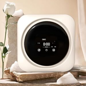 Qiang Lavatrice a Mini Tamburo Portatile 3 in Uno - Lavatrice compatta per biancheria intima, completamente automatica