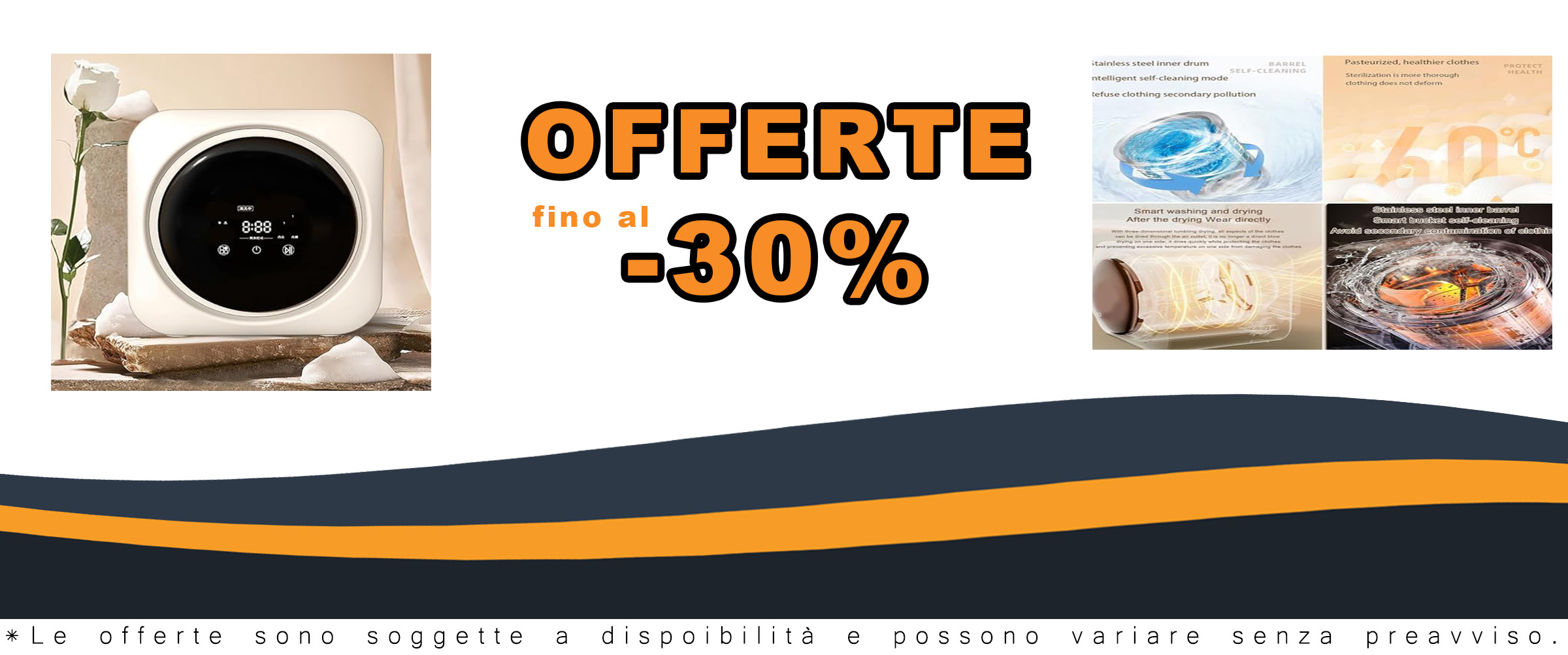 Qiang Lavatrice a Mini Tamburo Portatile 3 in Uno - Lavatrice compatta per biancheria intima, completamente automatica