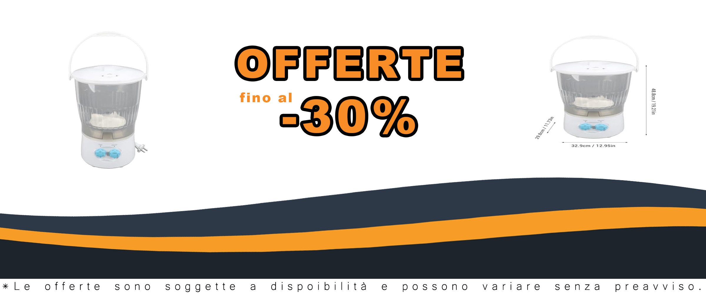 Wifehelper Lavatrice Compatta 85W 10L, ideale per piccoli appartamenti e bucato rapido
