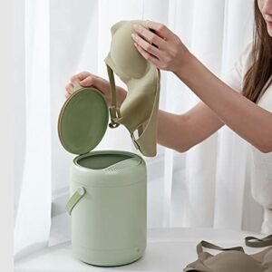 Mini Lavatrice Elettrica Automatica Portatile 2.8L con luce blu e verde