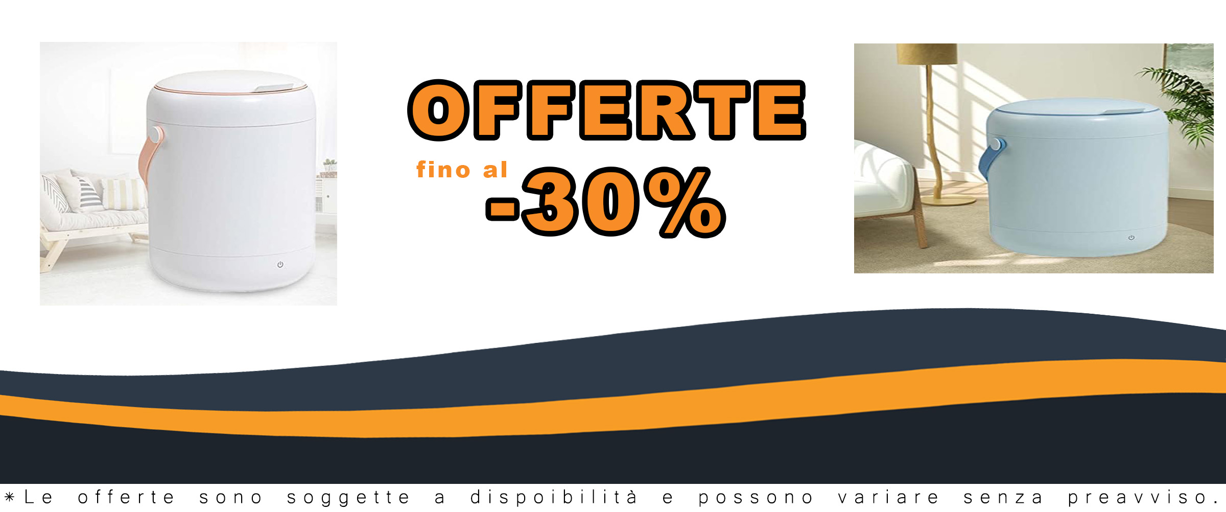 Samnuerly Lavatrice Portatile 2 in 1 Piccola Mini Lavatrice da 2,8 Litri, con Luce Blu, Bianco