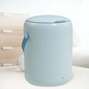 Samnuerly Lavatrice Portatile Compatta 2.8L - Mini Lavatrice con Luce Blu per un Lavaggio Igienico  