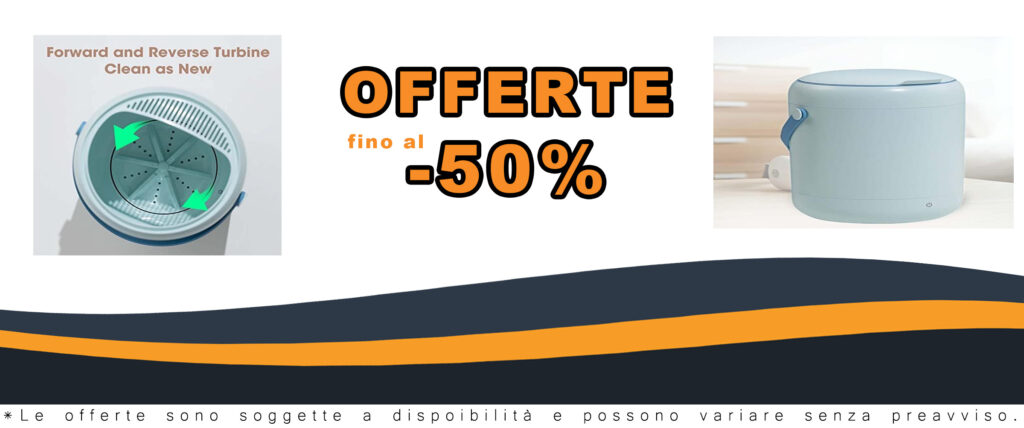 Samnuerly Lavatrice Portatile Compatta 2.8L - Mini Lavatrice con Luce Blu per un Lavaggio Igienico