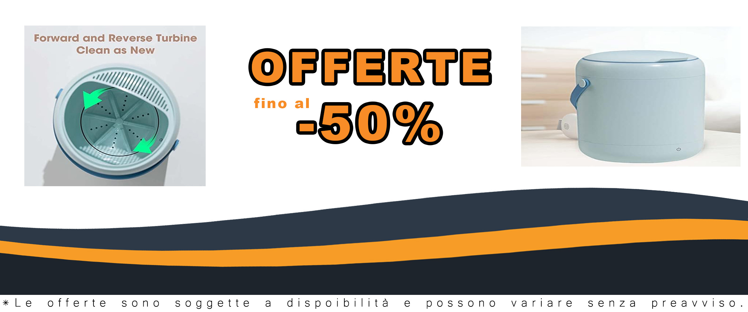 Samnuerly Lavatrice Portatile Compatta 2.8L - Mini Lavatrice con Luce Blu per un Lavaggio Igienico  