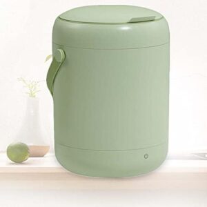 Samnuerly Rondella compatta a basso rumore 2.8L mini lavatrice portatile verde per vestiti e bambini