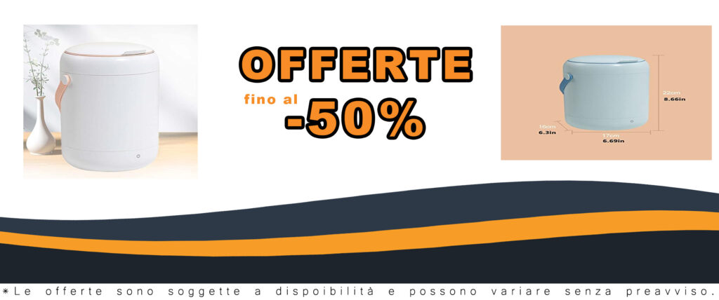 Samnuerly Lavatrice Portatile 2.8L Mini Lavatrice con Luce Blu