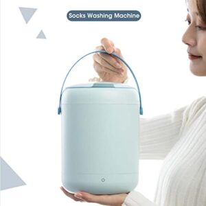 Personal Compact Washer 2.8L Mini Lavatrice Verde con Luce Blu  