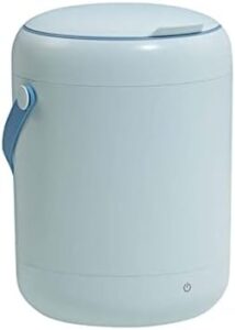 Personal Compact Washer 2.8L Piccola Mini Lavatrice Lavanderia con Luce Blu, Verde (Blu)  