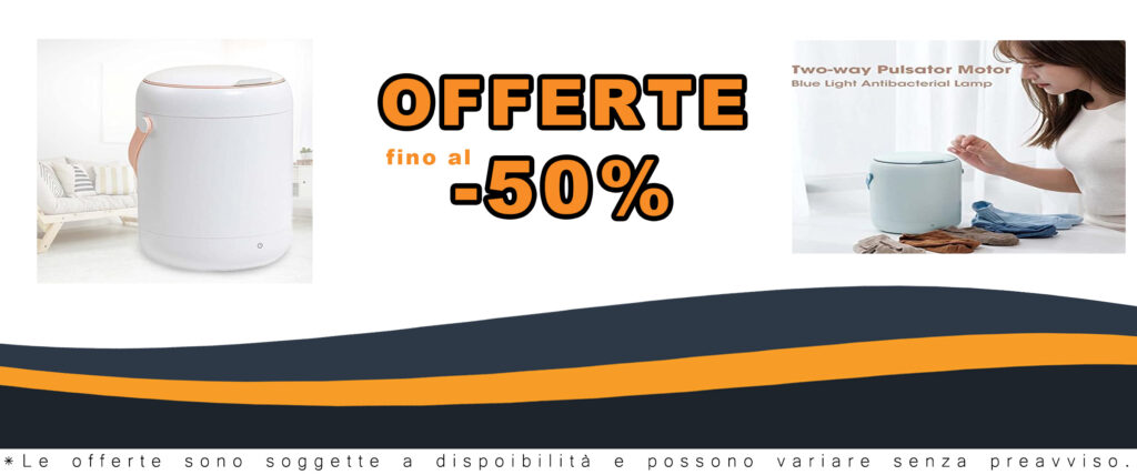 Samnuerly Lavatrice compatta 2.8L con luce blu, bianca, ideale per biancheria intima