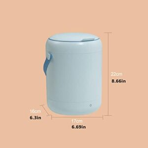 Samnuerly Lavatrice compatta Personale 2.8L, Mini Lavatrice Elettrica Portatile, Biancheria Intima con Luce Blu