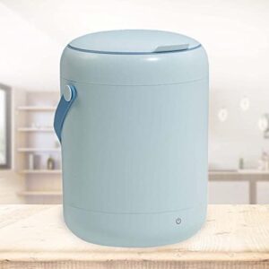 Samnuerly Rondella Mini Lavatrice Portatile a Basso Rumore, Blu, Verde, per Bambini