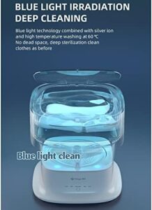 ADITAM Lavatrice Pieghevole Mini Lavatrice Portatile con Centrifuga