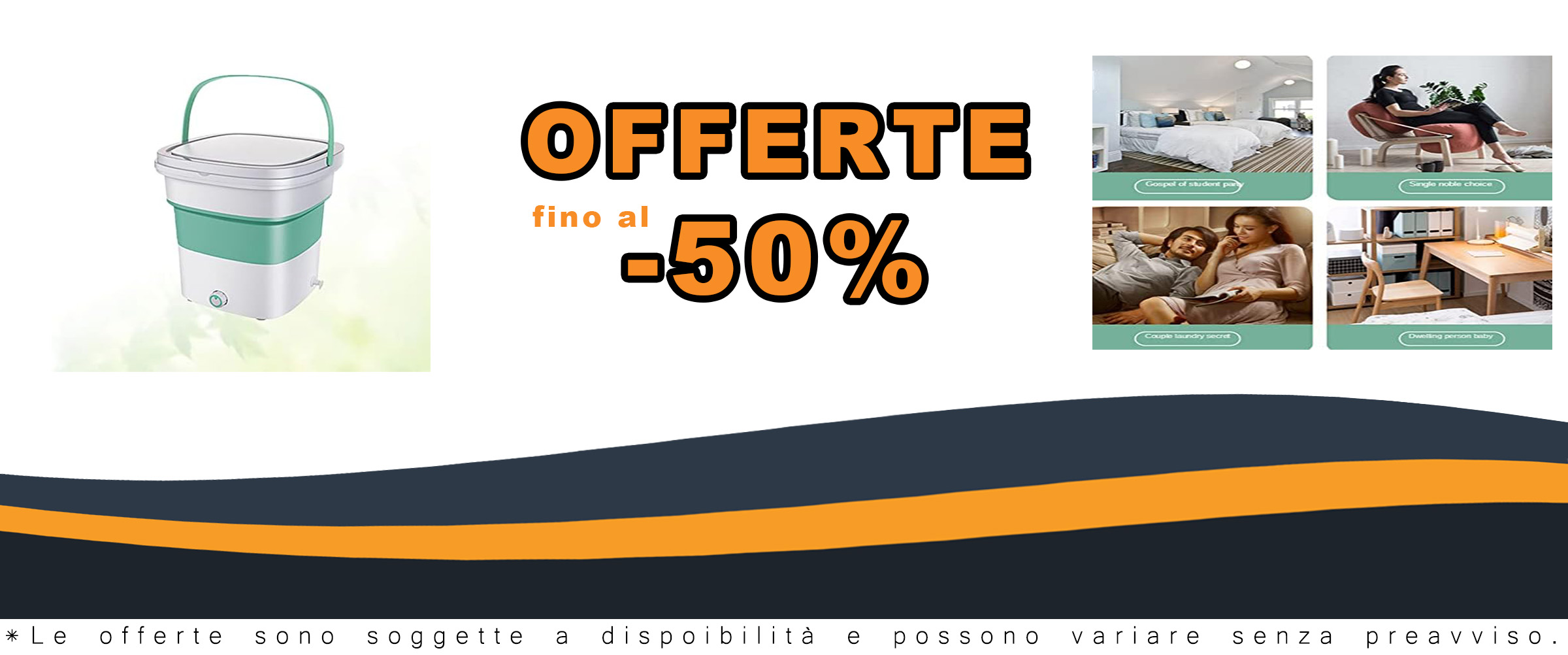 Mini Lavatrice Portatile Ultrasuoni Pieghevole PanHuiWen - Recensione e Offerte  