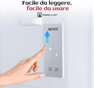 Hisense MQ79427SF Frigorifero Americano Quattro Porte, 427 litri, Finitura Argento, Tecnologia Total No Frost  
