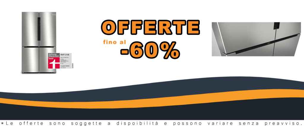 Frigorifero BOSCH Serie 4 KFN96VPEA side-by-side con design elegante in acciaio inox e capacità di 605 litri
