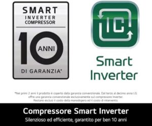 Frigorifero LG GMB860PYDE con design elegante e tecnologia avanzata, 530 litri, Wi-Fi, Linear Cooling e Smart Inverter.