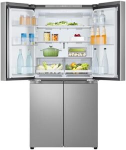 Frigorifero LG GMB860PYDE con design elegante e tecnologia avanzata, 530 litri, Wi-Fi, Linear Cooling e Smart Inverter.