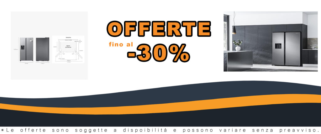 Frigorifero Samsung RS64DG53M3SL/EF, design inox e capacità di 635 litri, con tecnologia No Frost e classe energetica E.