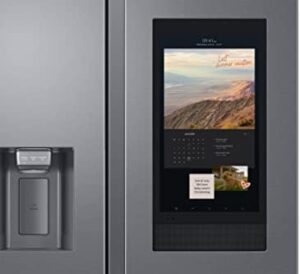 Samsung Frigorifero Side By Side con Family Hub™ RS6HA8891SL/EF, grande capacità, funzionalità smart e design elegante