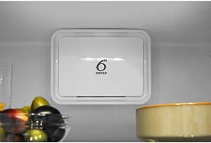 Whirlpool W5 821E OX 2 - Frigorifero combinato grigio con illuminazione a LED e tecnologia No Frost