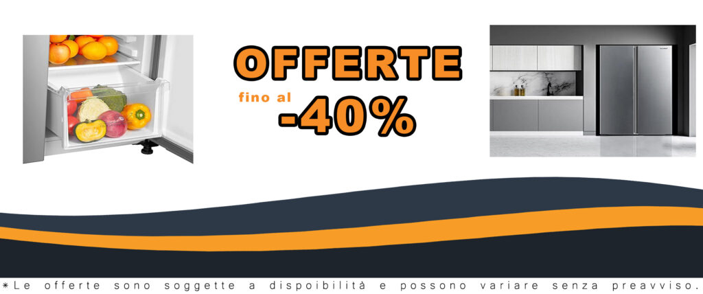 Frigorifero Comfee RCS609IX1 side-by-side con congelatore, 271 litri di capacità, tecnologia No Frost e raffreddamento rapido.