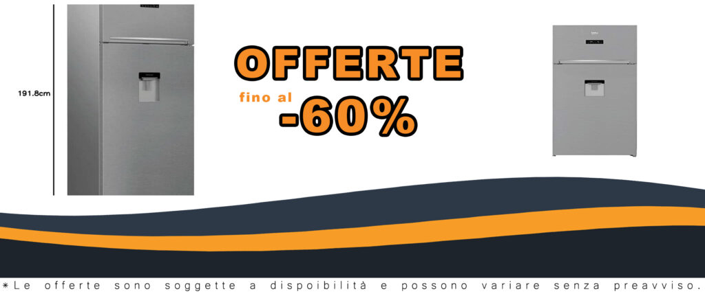 Frigorifero Doppia Porta No Frost, 402 Litri, Classe A+ in cucina