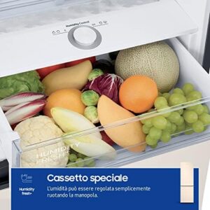 Samsung Frigorifero Combinato Ecoflex RB34T603EEL/EF con tecnologia No Frost e SpaceMax, capacità 344L.