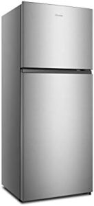 Hisense RT488N4DC2 Frigorifero Doppia Porta a libera installazione, colore inox, capacità netta 375L
