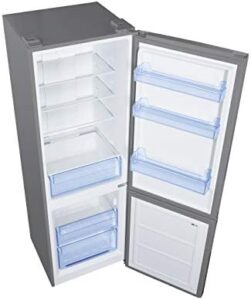 DAYA Frigo Combinato DHCB-350NM2XF0 Total Inox, Total No Frost, 293 Litri, Classe F