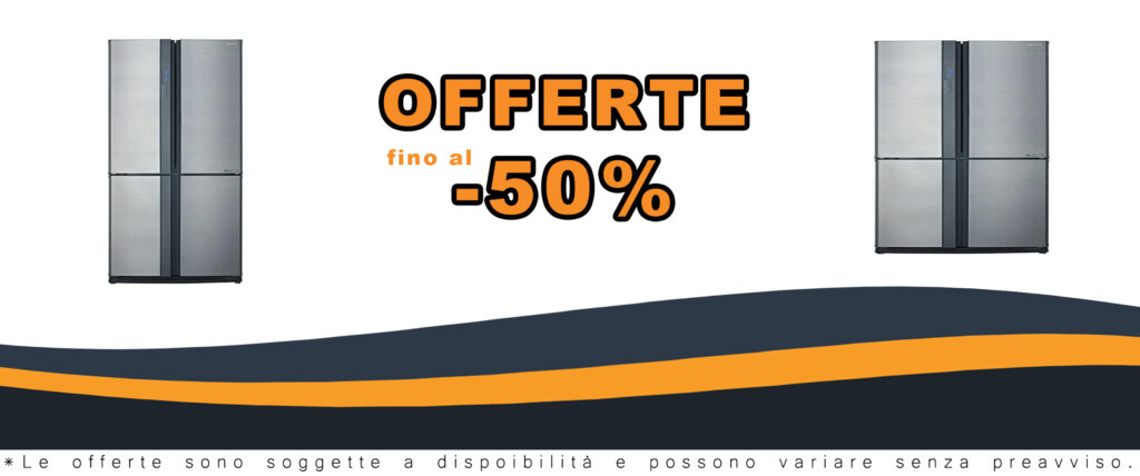 Frigorifero Sharp SJ-EX820F2SL Silver No Frost 605 Litri, elegante e spazioso, ideale per famiglie numerose