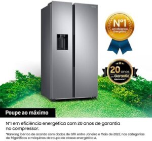 Frigorifero Samsung RS68A845CSL Inox, 634 litri, No Frost, Classe C