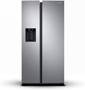 Samsung Frigorifero Side by Side RS68A884CSL/EF, elegante design con capacità di 634 litri, dispenser acqua, tecnologia No Frost e Twin Cooling Plus.