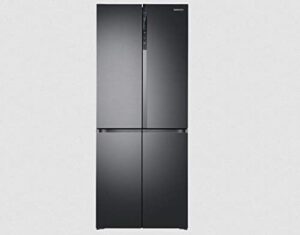 Frigorifero Samsung RF50N5970B1 con finitura matt black, modello side by side a libera installazione